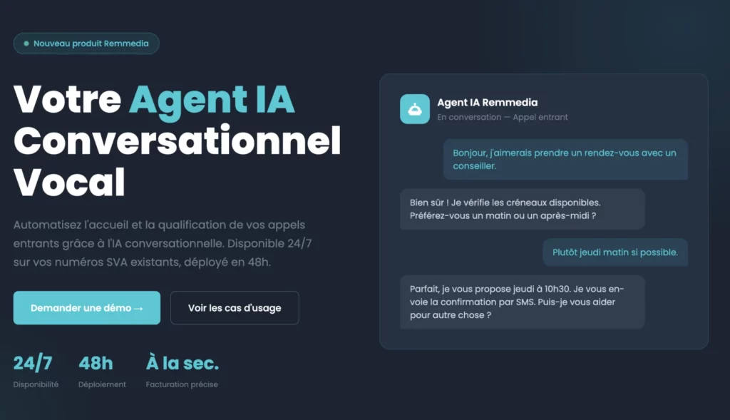 remmedia opérateur télécom